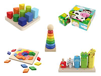 PLAYTIVE® Educatief houten speelgoed-Playtive Junior