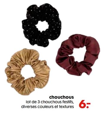 Promotions Chouchous - Produit maison - Hema - Valide de 15/12/2021 à 26/12/2021 chez Hema