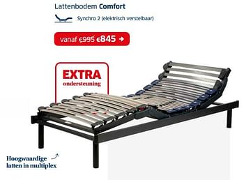 Promoties Lattenbodem comfort - Huismerk - Sleeplife - Geldig van 03/01/2022 tot 31/01/2022 bij Sleeplife