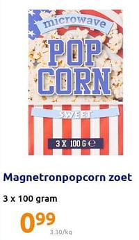 Magnetronpopcorn zoet-Huismerk - Action