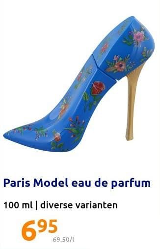 Promoties Paris model eau de parfum - Huismerk - Action - Geldig van 22/12/2021 tot 28/12/2201 bij Action