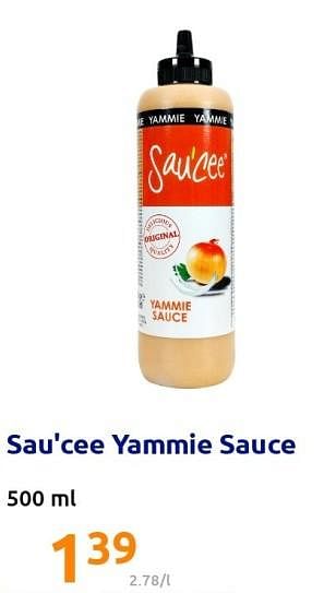 Promoties Sau`cee yammie sauce - Sau'Cee - Geldig van 22/12/2021 tot 28/12/2201 bij Action