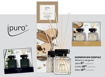 Promoties Huisparfum new essentials - Ipuro - Geldig van 20/12/2021 tot 10/01/2022 bij Freetime