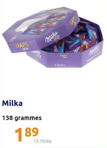 Promoties Milka - Milka - Geldig van 22/12/2021 tot 28/12/2201 bij Action