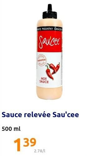 Promoties Sauce relevée sau`cee - Sau'Cee - Geldig van 22/12/2021 tot 28/12/2201 bij Action