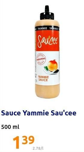 Promoties Sauce yammie sau`cee - Sau'Cee - Geldig van 22/12/2021 tot 28/12/2201 bij Action