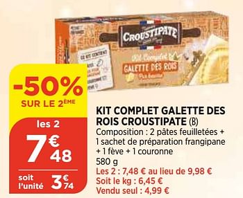 Kit Galette des Rois de Croutipate