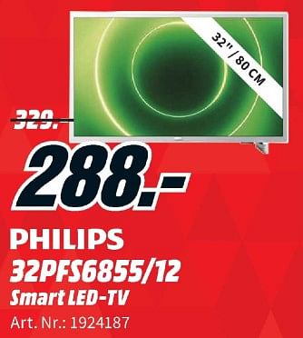 Philips 32pfs6855-12 smart led-tv - Promotie bij Media Markt