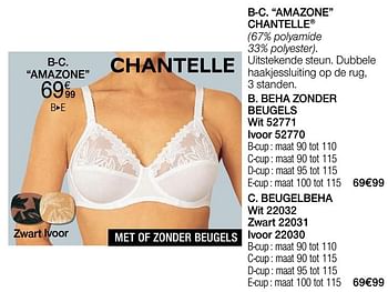 Promotions Beha zonder beugels - Chantelle - Valide de 01/01/2022 à 31/01/2022 chez Damart