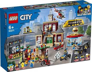 Promoties 60271 LEGO City Marktplein - Lego - Geldig van 22/02/2021 tot 02/03/2021 bij ToyChamp