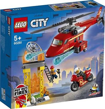 Promoties 60281 LEGO City Reddingshelikopter - Lego - Geldig van 22/02/2021 tot 02/03/2021 bij ToyChamp