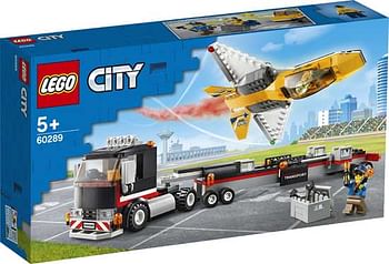 Promoties 60289 LEGO City Vliegshowjettransport - Lego - Geldig van 22/02/2021 tot 02/03/2021 bij ToyChamp