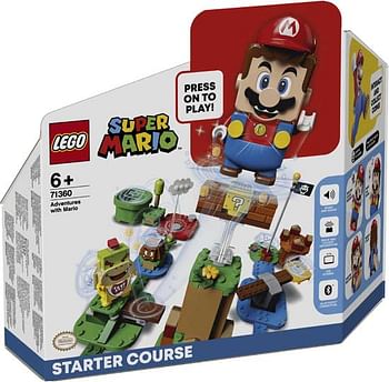 Promoties 71360 LEGO Super Mario Avonturen met Mario Starter - Lego - Geldig van 22/02/2021 tot 02/03/2021 bij ToyChamp