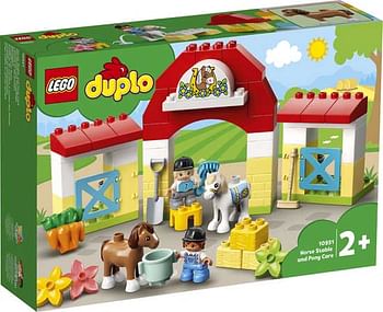 Promoties 10951 LEGO DUPLO Town Paardenstal en pony's verzor - Lego - Geldig van 06/03/2021 tot 02/04/2021 bij ToyChamp