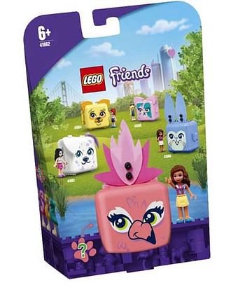Promoties 41662 LEGO Friends Olivia's Flamingokubus - Lego - Geldig van 06/03/2021 tot 02/04/2021 bij ToyChamp