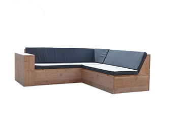 Promoties Wood4you loungebank One douglashout 210x210x70cm - Name-IT - Geldig van 12/04/2021 tot 26/04/2021 bij Brico