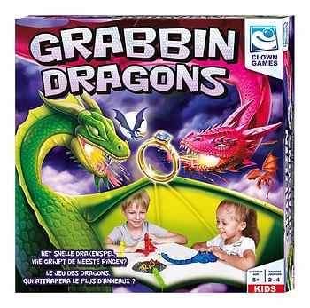 Promoties Grabbin Dragons - Clown Games - Geldig van 11/04/2021 tot 25/04/2021 bij Dreamland