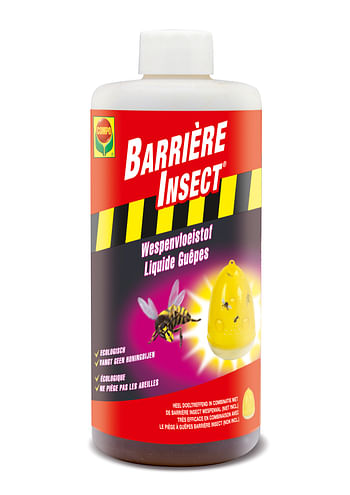 Promoties Anti-guêpes liquide Compo Barrière Insect 500ml - Compo - Geldig van 13/04/2021 tot 27/04/2021 bij Brico