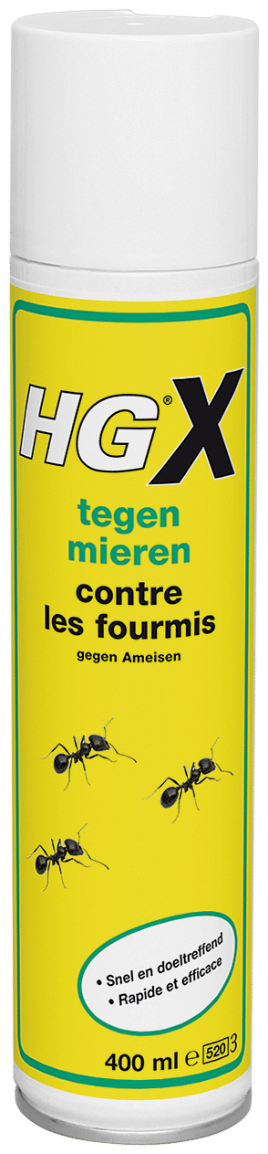 Promoties Spray anti-fourmis HG X 400ml - HG - Geldig van 13/04/2021 tot 27/04/2021 bij Brico