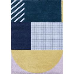 Art For Kids tapijt Art Deco - veelkleurig - 120x170 cm - Leen Bakker