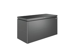 Biohort kussenbox Lounge 160 donkergrijs metallic 70x160cm