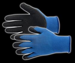 Busters Bamboo Work Heavy gant, Bleu/Noir, 8