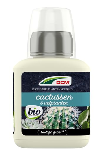 Promoties DCM Vloeibare meststof cactus/vetplanten bio 0,25l - DCM - Geldig van 21/05/2021 tot 05/12/2022 bij Brico