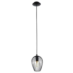 EGLO hanglamp Newtown 1 - zwart - Leen Bakker