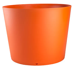 Bac à plantes Grosfillex Tokyo PVC ø80cm orange