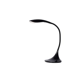 Lucide bureaulamp Emil LED - zwart - Ø17 cm - Leen Bakker