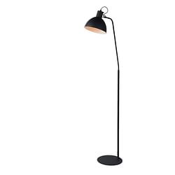 Lucide leeslamp Shadi - zwart - Ø28 cm - Leen Bakker