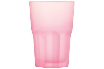 Promoties Luminarc Waterglas Techno Colors 40 cl roze - Geldig van 21/05/2021 tot 03/07/2021 bij Makro