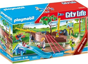 Promoties PLAYMOBIL City Life 70741 Avontuurlijke speeltuin met scheepswrak - Geldig van 21/05/2021 tot 10/11/2021 bij Dreamland