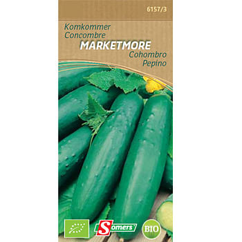 Promotions Somers zaad pakket komkommer 'Marketmore' - Somers - Valide de 21/05/2021 à 01/08/2023 chez Brico