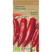 Somers zaad pakket paprika rood corno di toro-Somers