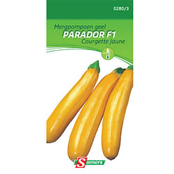 Somers zaad pakket mergpompoen geel 'Parador F1'