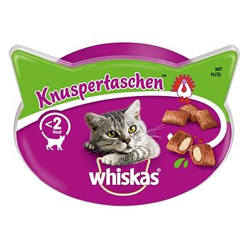 Promoties 3x60g Temptations Kalkoen Whiskas Kattensnacks - Geldig van 23/05/2021 tot 13/08/2021 bij Zooplus