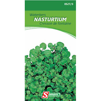 Promoties Somers zaad pakket waterkers 'Nasturtium' - Somers - Geldig van 29/05/2021 tot 01/08/2023 bij Brico