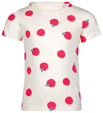 Promoties HEMA Kinder T-shirt Fruit Gebroken Wit (gebroken wit) - Geldig van 19/06/2021 tot 11/09/2021 bij Hema