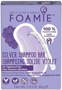 Foamie Shampoo Bar Silver Linings-Foamie