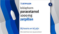 Leidapharm Paracetamol Zetpil 1000mg-Leidapharm