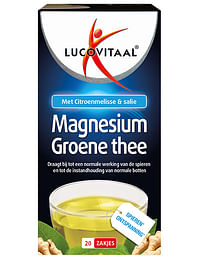 Lucovitaal Magnesium Groene Thee Zakjes-Lucovitaal