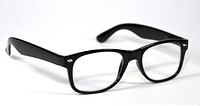 Melleson Optics Leesbril Wayfarer Glans Zwart +2.00-Kite Optics