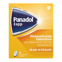 Panadol Zapp 500 mg Filmomhulde Tabletten-Panadol