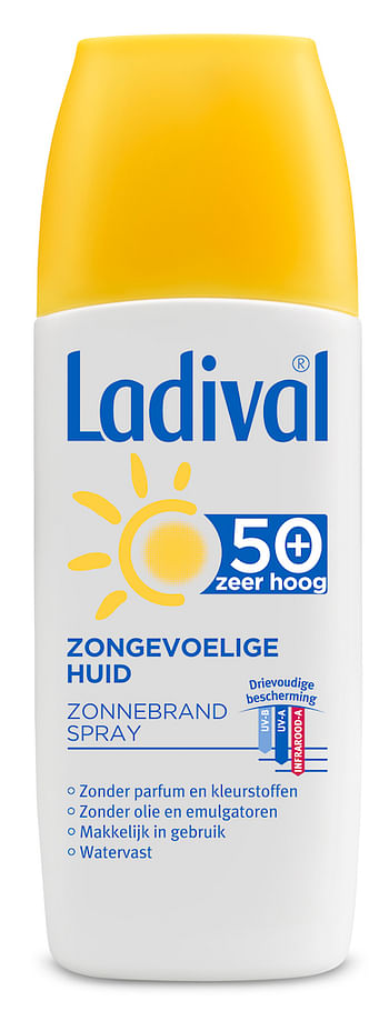 Promoties Ladival Zonnebrand Spray SPF50 - Geldig van 22/09/2021 tot 30/03/2022 bij De Online Drogist