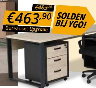 Promoties Bureauset upgrade - Huismerk - Ygo - Geldig van 03/01/2022 tot 31/01/2022 bij Ygo