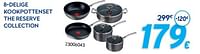 8-delige kookpottenset the reserve collection-Tefal