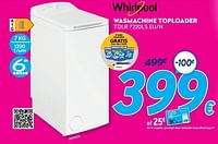 Whirlpool wasmachine toploader tdlr 7220ls eu-n-Whirlpool