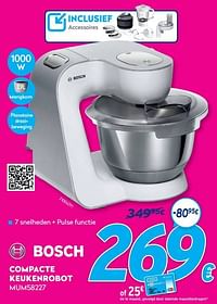 Bosch compacte keukenrobot mum58227-Bosch