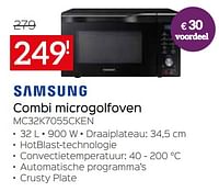 Samsung combi microgolfoven mc32k7055cken-Samsung